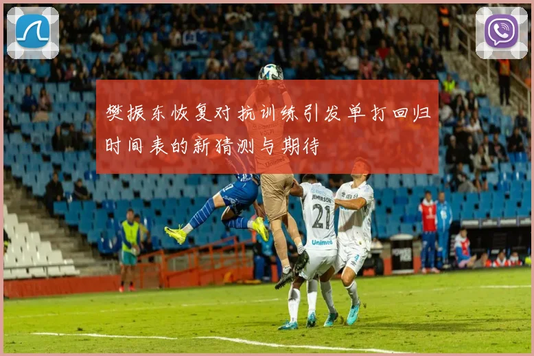 樊振东恢复对抗训练引发单打回归时间表的新猜测与期待